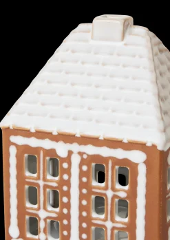 Sale Lyshus lille i brun fra serien Gingerbread | Køb her Lysestager & Stearinlys|Lyshuse