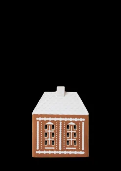 Sale Lyshus mellem i brun fra serien Gingerbread | Køb her Lysestager & Stearinlys|Lyshuse