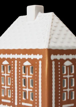 Sale Lyshus mellem i brun fra serien Gingerbread | Køb her Lysestager & Stearinlys|Lyshuse