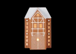 Clearance Lyshus stor i brun fra serien Gingerbread | Køb her Lysestager & Stearinlys|Lyshuse