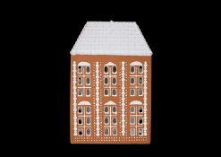 Clearance Lyshus stor i brun fra serien Gingerbread | Køb her Lysestager & Stearinlys|Lyshuse