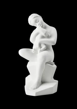 Discount Moments of Being Beginnings H23 hvid | Køb her Træfigurer & Skulpturer