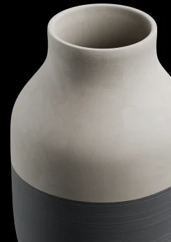 New Omaggio Circulare Vase H31 cm antracitgrå | Køb nu Vaser & Urtepotteskjulere