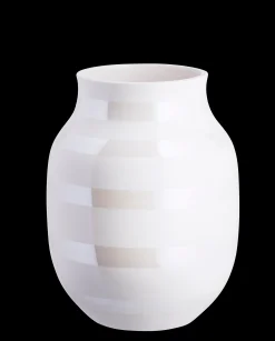 Omaggio Vase H20 perlemor (16051) | Køb her Vaser & Urtepotteskjulere