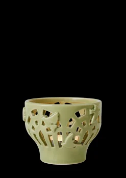 Discount Orangery Fyrfadsstage Ø9.5 cm spring leaf | Køb her Lysestager & Stearinlys|Fyrfadsstager