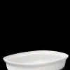 Clearance Ovnfast fad 39x29.5 cm i hvid fra serien Hammershøi Nyheder|Ildfaste Fade
