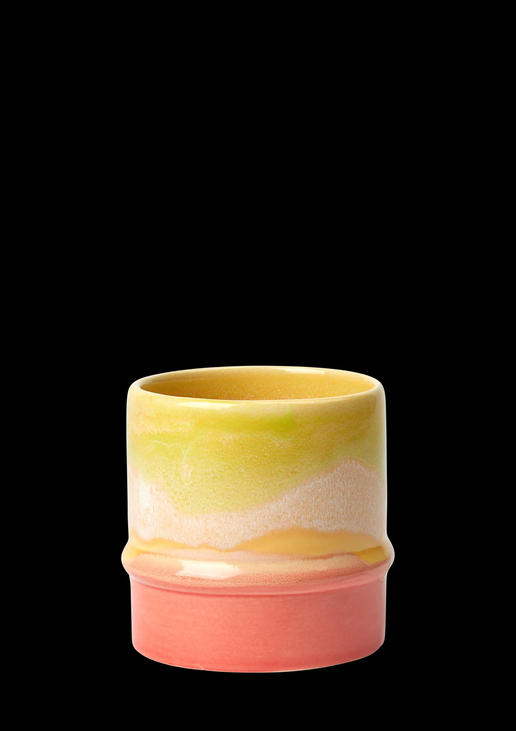 New Poppery Krus 36 cl yellow/apple green/pink Nyheder|Krus