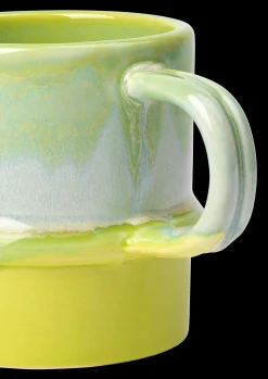 Online Poppery Krus med hank 35 cl apple green/mint Nyheder|Krus