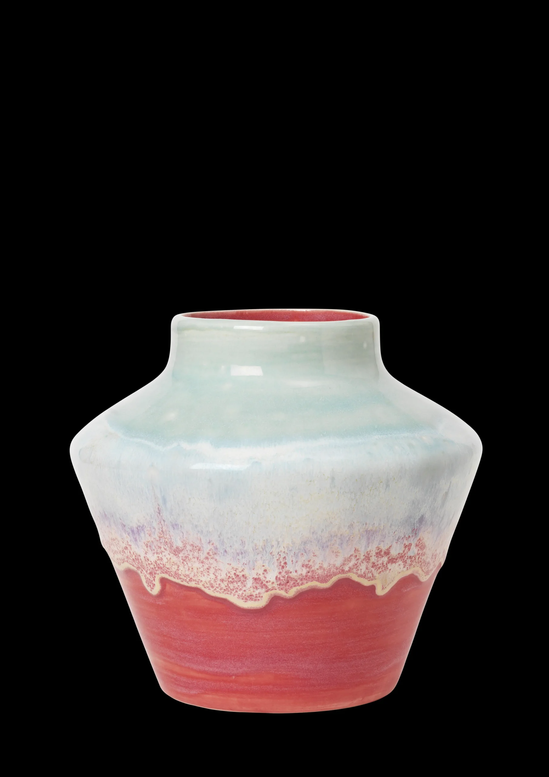 Best Poppery Vase H20.5 cm mint/pink | Køb hos os Vaser & Urtepotteskjulere