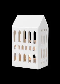 Outlet Urbania Lyshus Kirke hvid (12442) | Køb her Lysestager & Stearinlys|Lyshuse