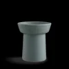 Outlet Vase H13 cm i grøn fra serien Ombria | Køb her Vaser & Urtepotteskjulere