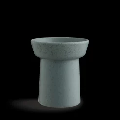 Outlet Vase H13 cm i grøn fra serien Ombria | Køb her Vaser & Urtepotteskjulere