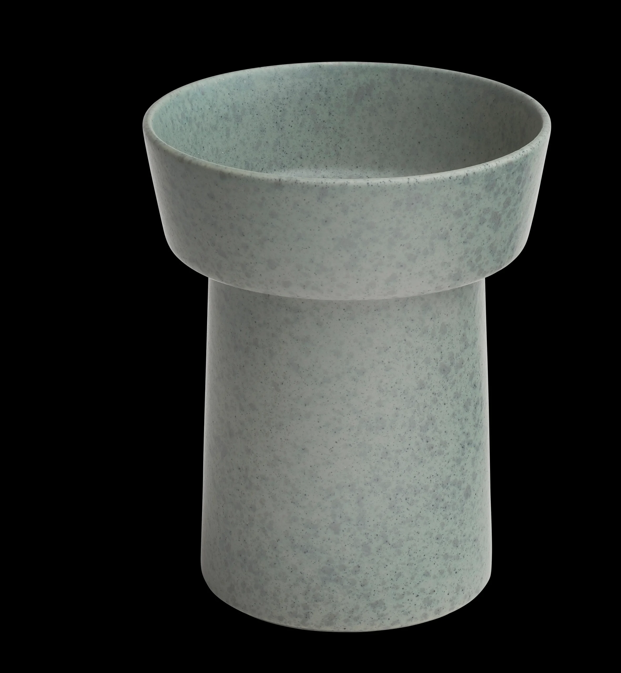 Clearance Vase H20 cm i grøn fra serien Ombria | Køb her Vaser & Urtepotteskjulere