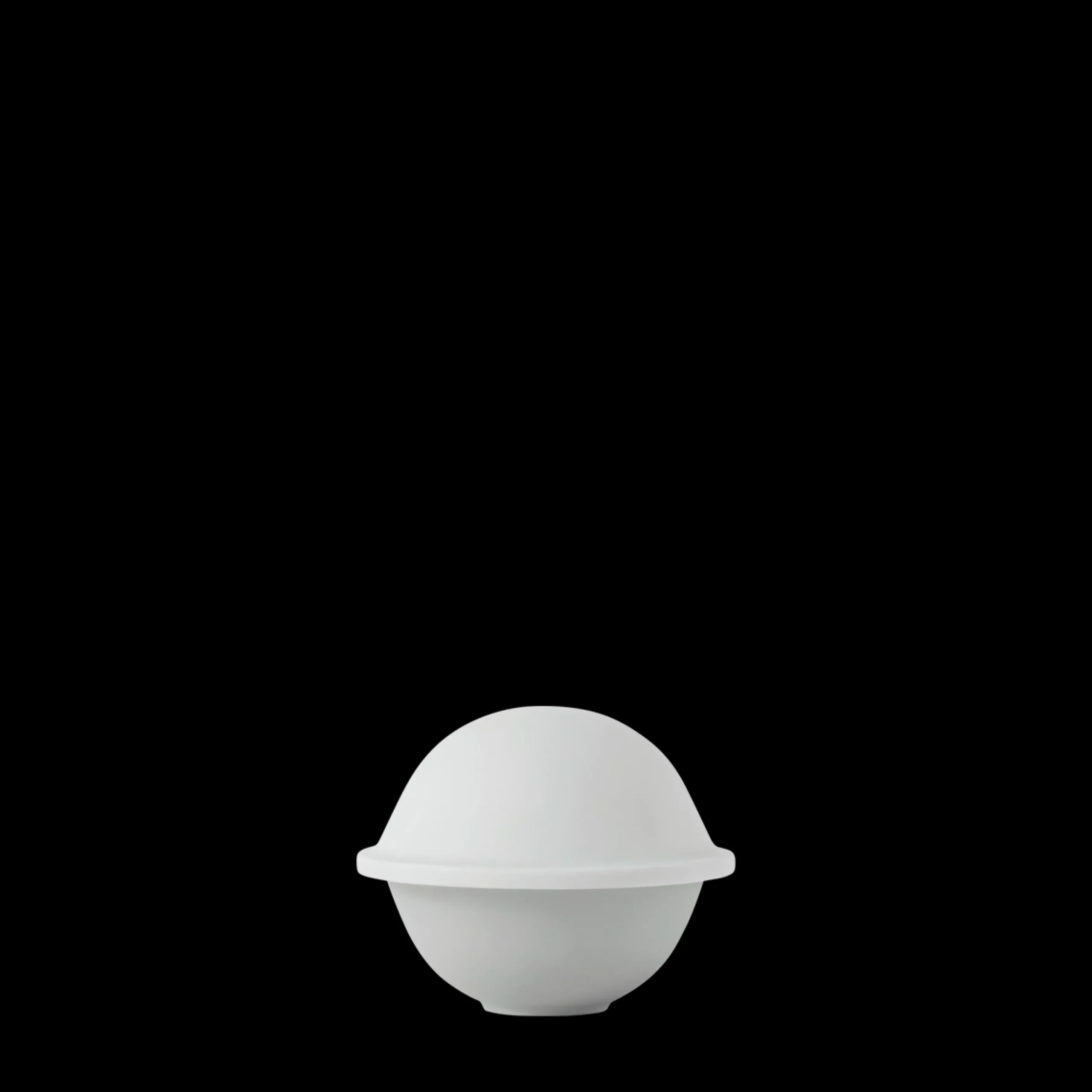 Outlet Chapeau Bonbonniere Ø12.5 cm hvid porcelæn Bonbonniere|Øvrig Køkkenopbevaring