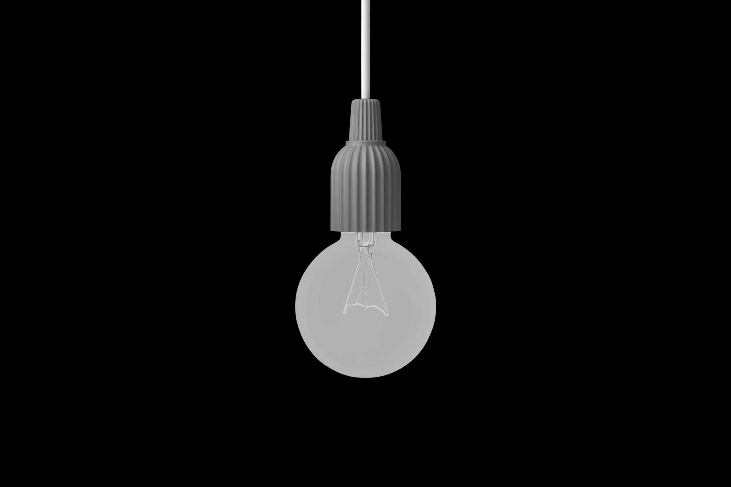 Discount Fitting #01 H8.7 cm i grå | Køb her Loftlamper