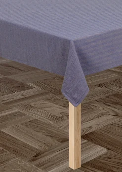 Online Herringbone Dug 150x320 cm blå | Køb her Duge|Duge