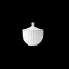Lyngby Bonbonniere Ø14 cm hvid porcelæn Bonbonniere|Øvrig Køkkenopbevaring