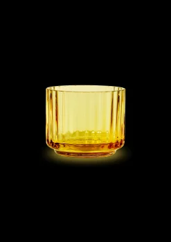 Sale Lyngby Fyrfadsstage Ø6.7 cm amber - Køb her Lysestager & Stearinlys|Fyrfadsstager