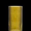 Lyngby Vase H20.5 olivengrøn mundblæst glas Vaser & Urtepotteskjulere