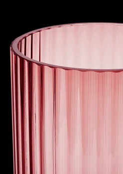 Lyngby Vase burgundy mundblæst glas Vaser & Urtepotteskjulere