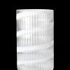 Online Lyngby Vase H25 cm swirl hvid mundblæst glas Nyheder|Vaser & Urtepotteskjulere