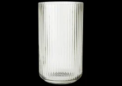 Clearance Lyngby Vase H31 smoke mundblæst glas Vaser & Urtepotteskjulere