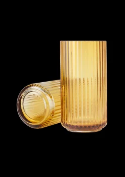 Discount Lyngby Vase H20.5 amber mundblæst glas Vaser & Urtepotteskjulere
