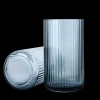 Outlet Lyngby Vase midnight blue mundblæst glas Vaser & Urtepotteskjulere