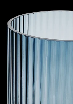 Outlet Lyngby Vase midnight blue mundblæst glas Vaser & Urtepotteskjulere