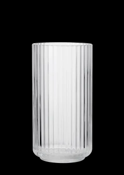 Discount Lyngby Vase H20.5 klar mundblæst glas Vaser & Urtepotteskjulere