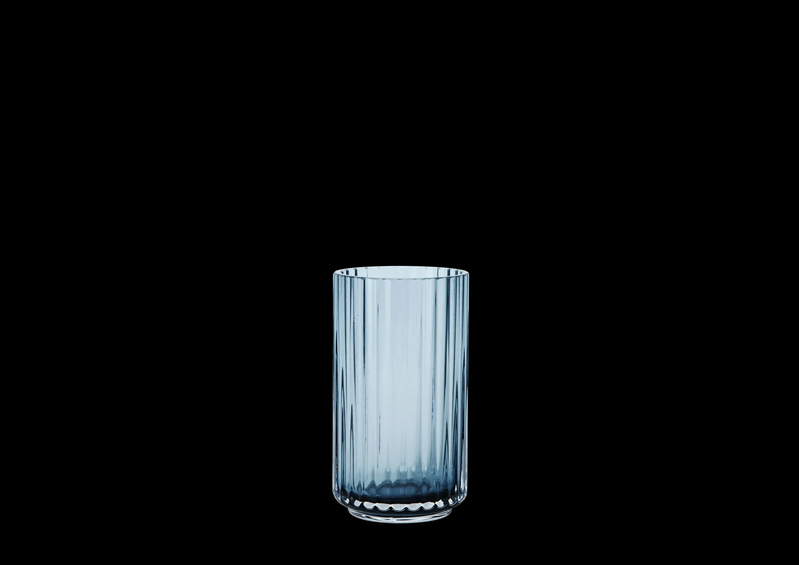 New Lyngby Vase midnight blue mundblæst glas Vaser & Urtepotteskjulere