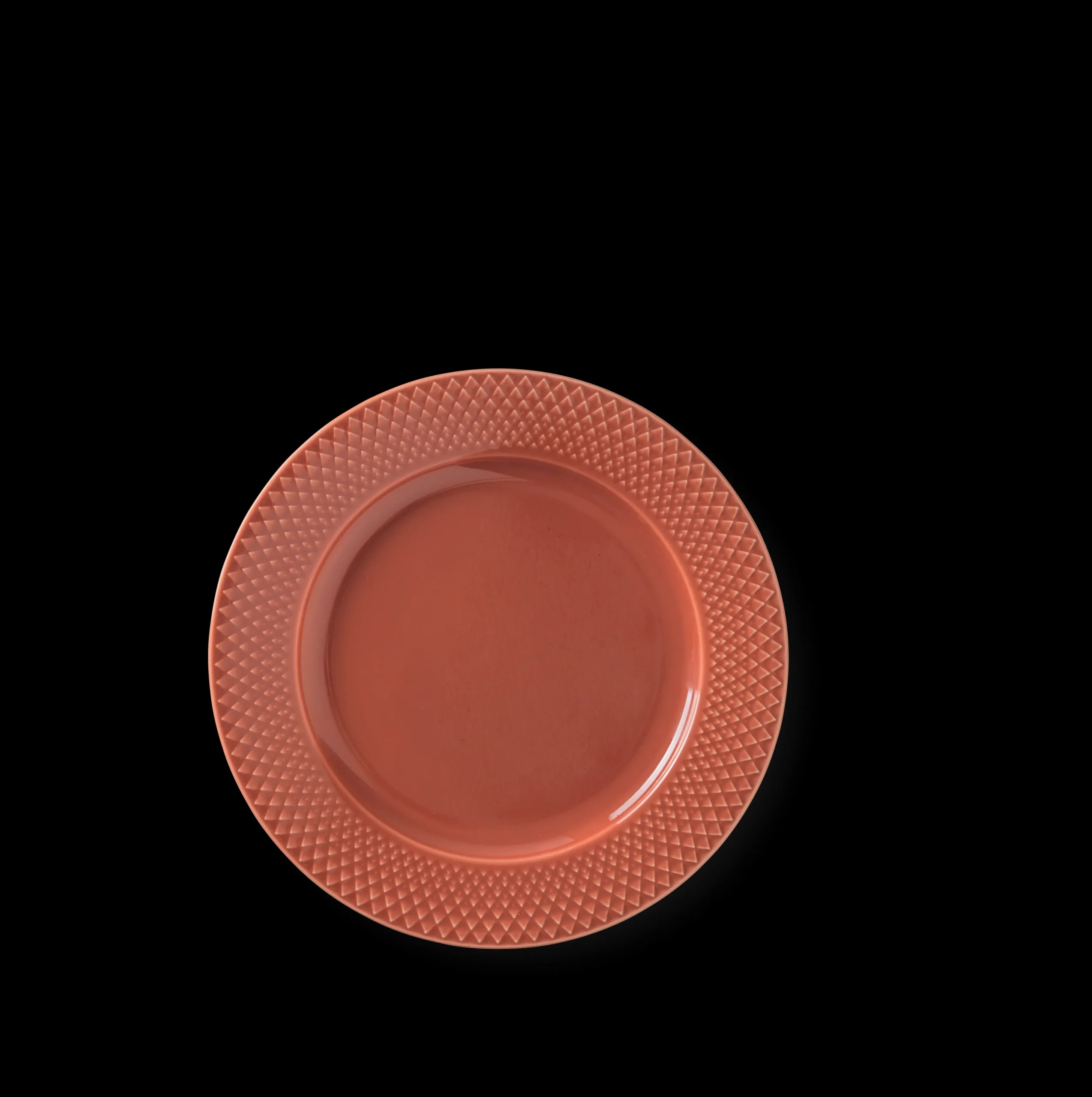 Sale Rhombe Color Frokosttallerken terracotta Frokosttallerkener|Stel