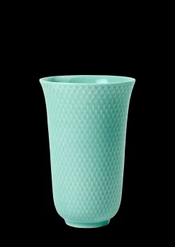 Clearance Rhombe Color Vase aqua porcelæn | Køb her Vaser & Urtepotteskjulere