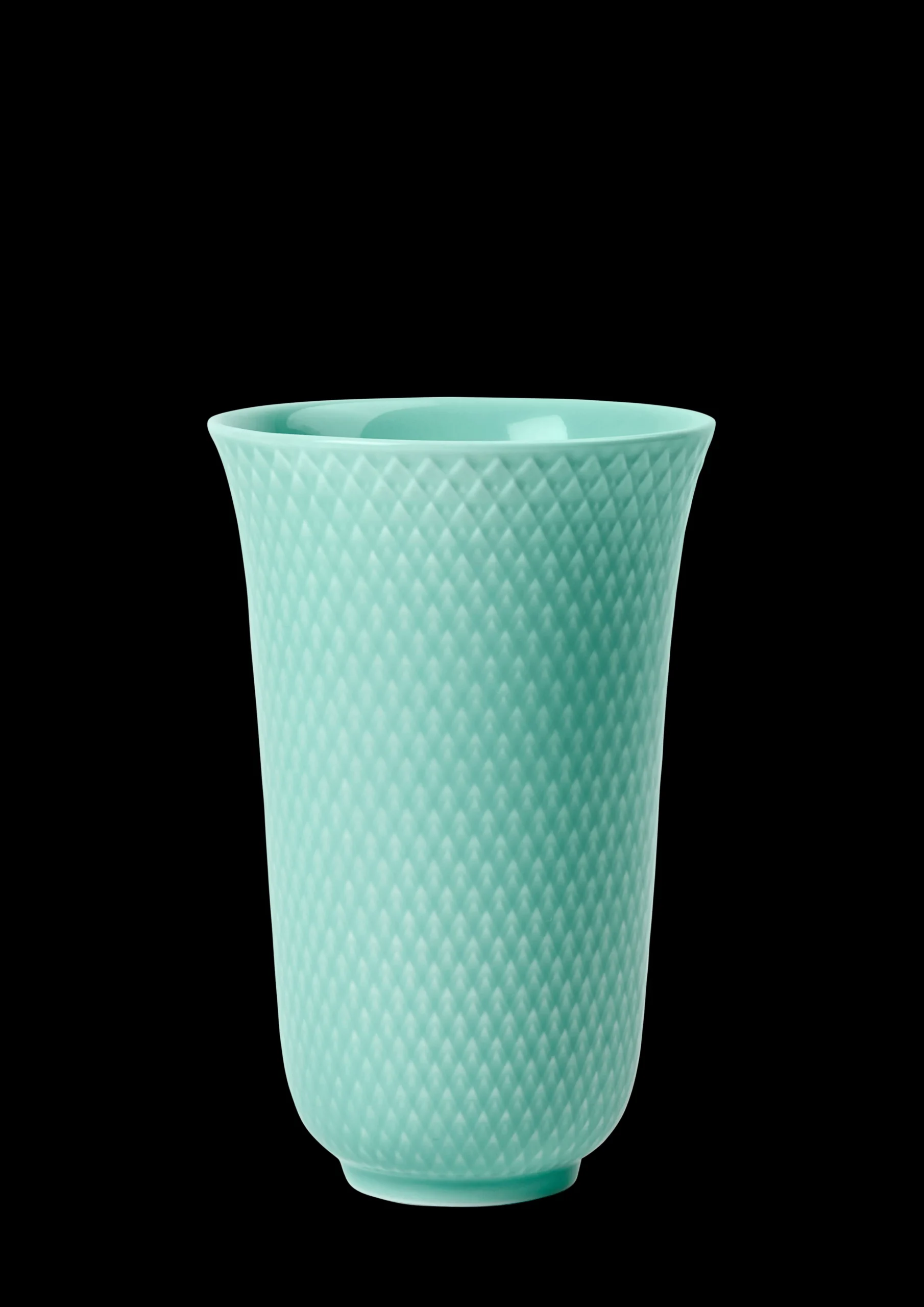 Clearance Rhombe Color Vase aqua porcelæn | Køb her Vaser & Urtepotteskjulere