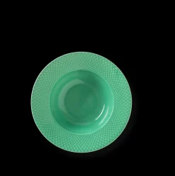Rhombe Color Dyb tallerken Ø24.5 cm grøn Dybe Tallerkener|Stel
