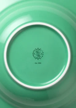 Rhombe Color Dyb tallerken Ø24.5 cm grøn Dybe Tallerkener|Stel