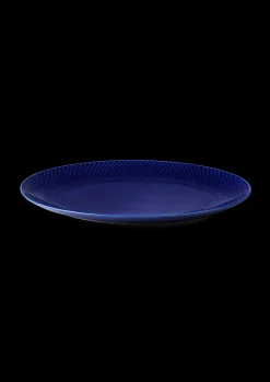 Hot Rhombe Color Ovalt serveringsfad mørk blå Serveringsfade