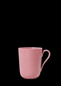 New Rhombe Color Krus med hank 33 cl rosa Krus