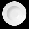 Clearance Rhombe Dyb tallerken Ø24.5 cm hvid | Køb her Dybe Tallerkener|Stel