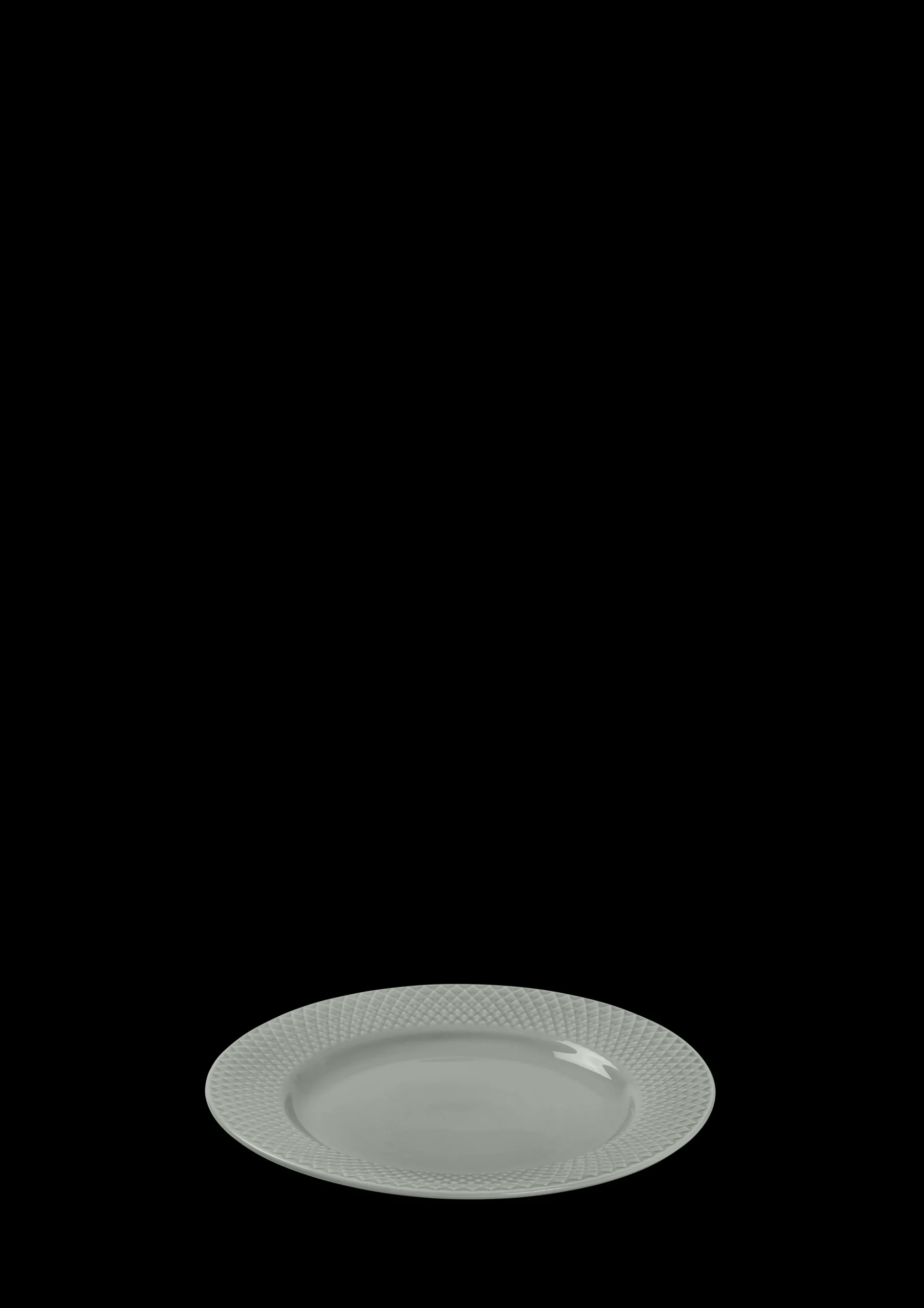 Hot Rhombe Earth Frokosttallerken Ø21 cm moss Frokosttallerkener|Stel