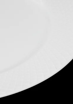 Online Rhombe Middagstallerken Ø27 cm hvid Middagstallerkener|Stel