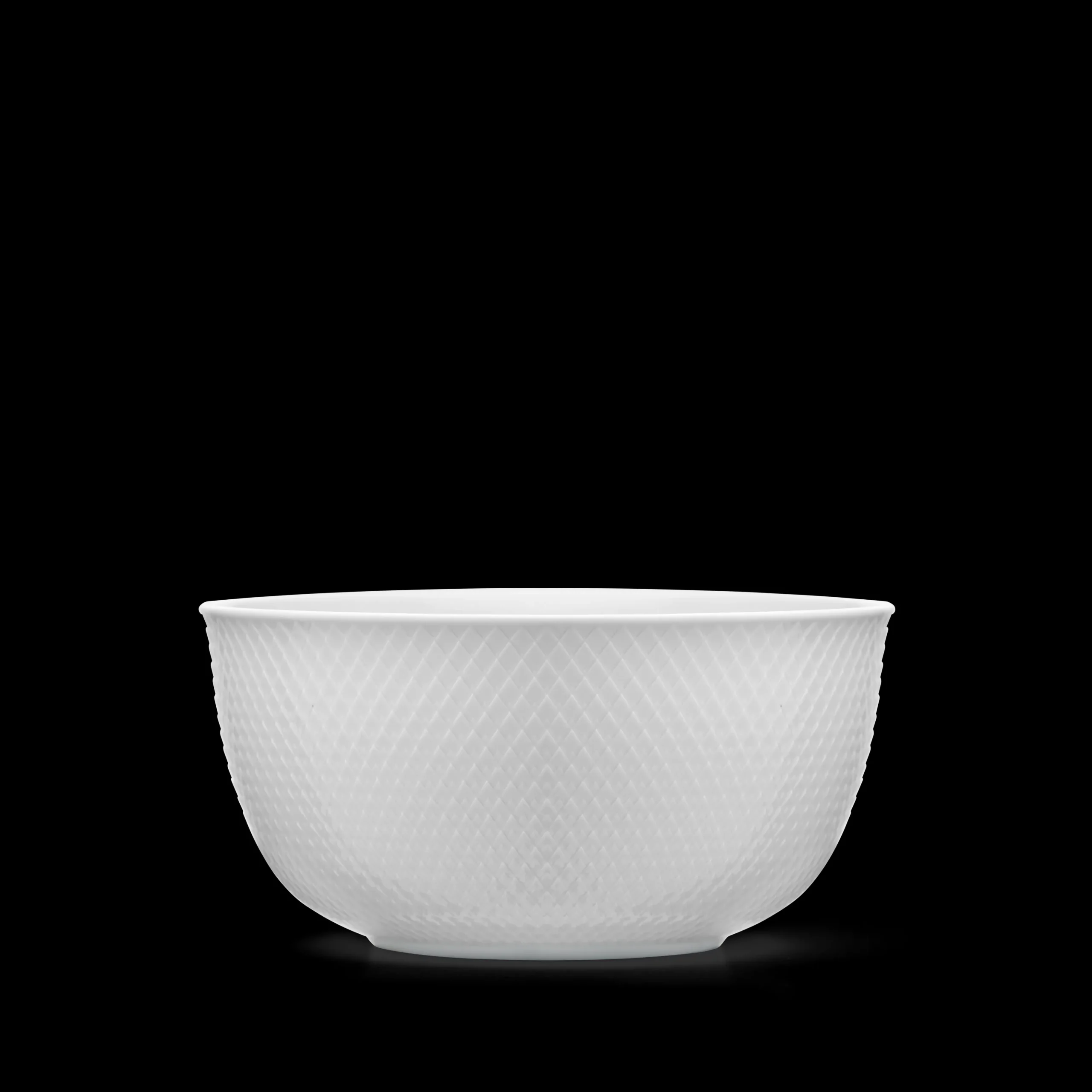 Rhombe Serveringsskål Ø22 cm hvid | Køb her Serveringsskåle
