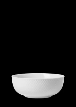 Best Rhombe Skål Ø15.5 cm hvid | Køb her Serveringsskåle