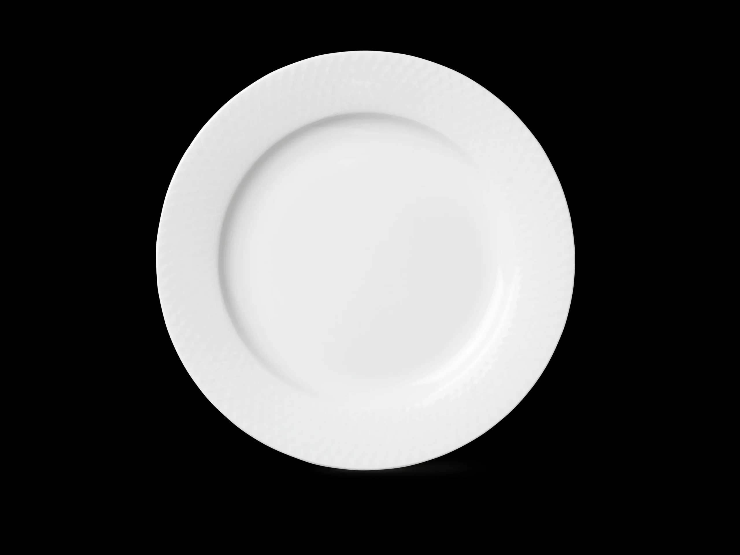 Hot Rhombe Tallerken Ø23 cm hvid | Køb her Frokosttallerkener|Stel