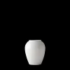 Sale Rhombe Vase H16.5 hvid porcelæn | Køb her Vaser & Urtepotteskjulere