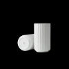 New Vase H25 cm i hvid fra serien Lyngby Vaser & Urtepotteskjulere