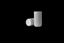 New Vase H20.5 cm i grå fra serien Lyngby Vaser & Urtepotteskjulere