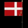 Sale Reservedel Flag med stang til mellem garder | Køb her Reservedele Og Tilbehør