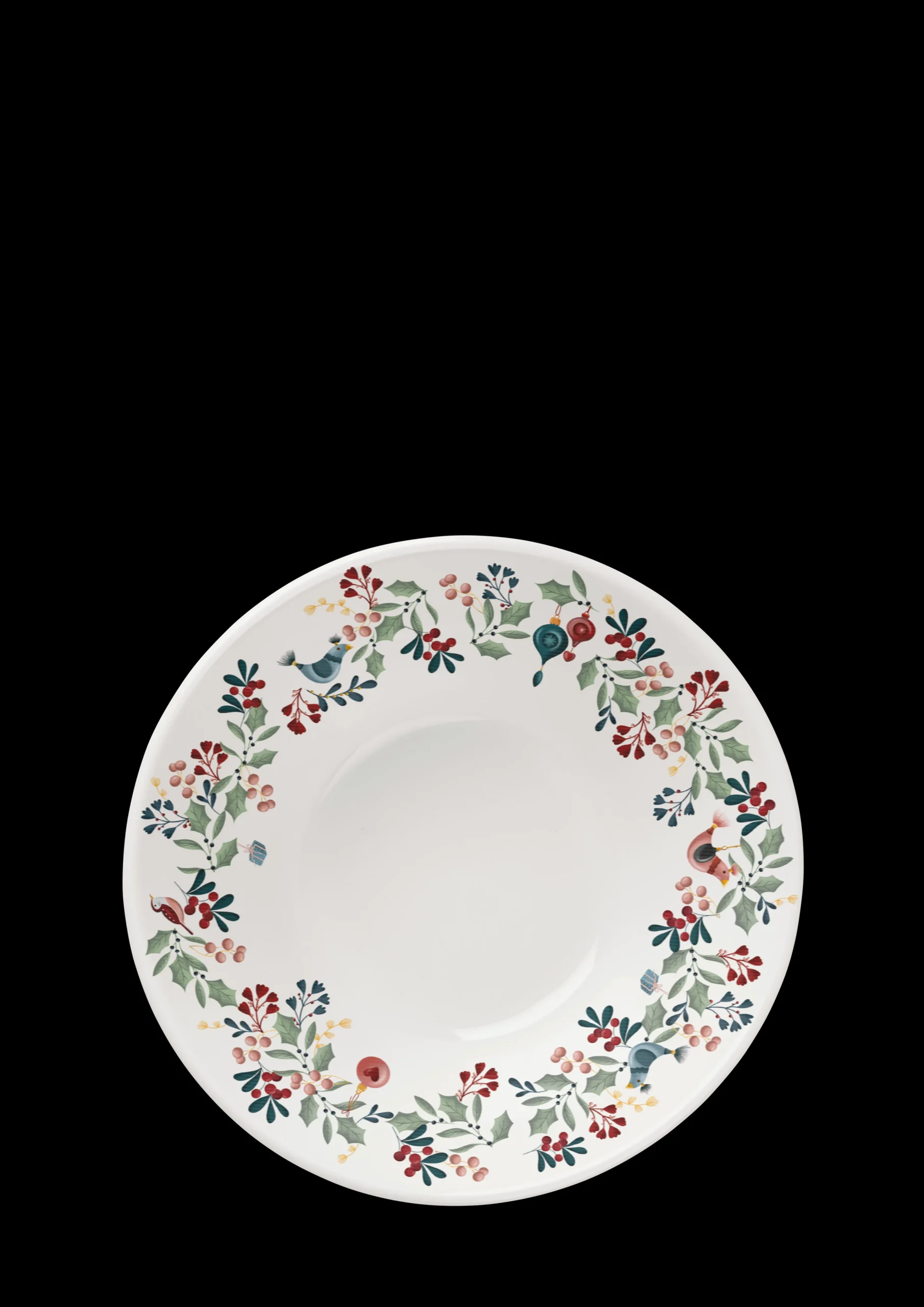 Best GC Cottage Skål Ø19 cm hvid m. deko | Køb nu Serveringsskåle