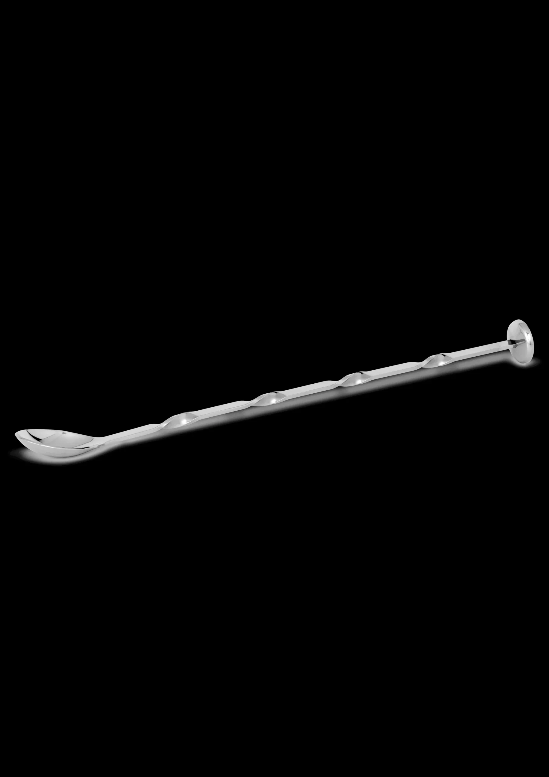 Clearance Grand Cru Bar ske med muddler H31 stål | Køb her Barudstyr|Skeer